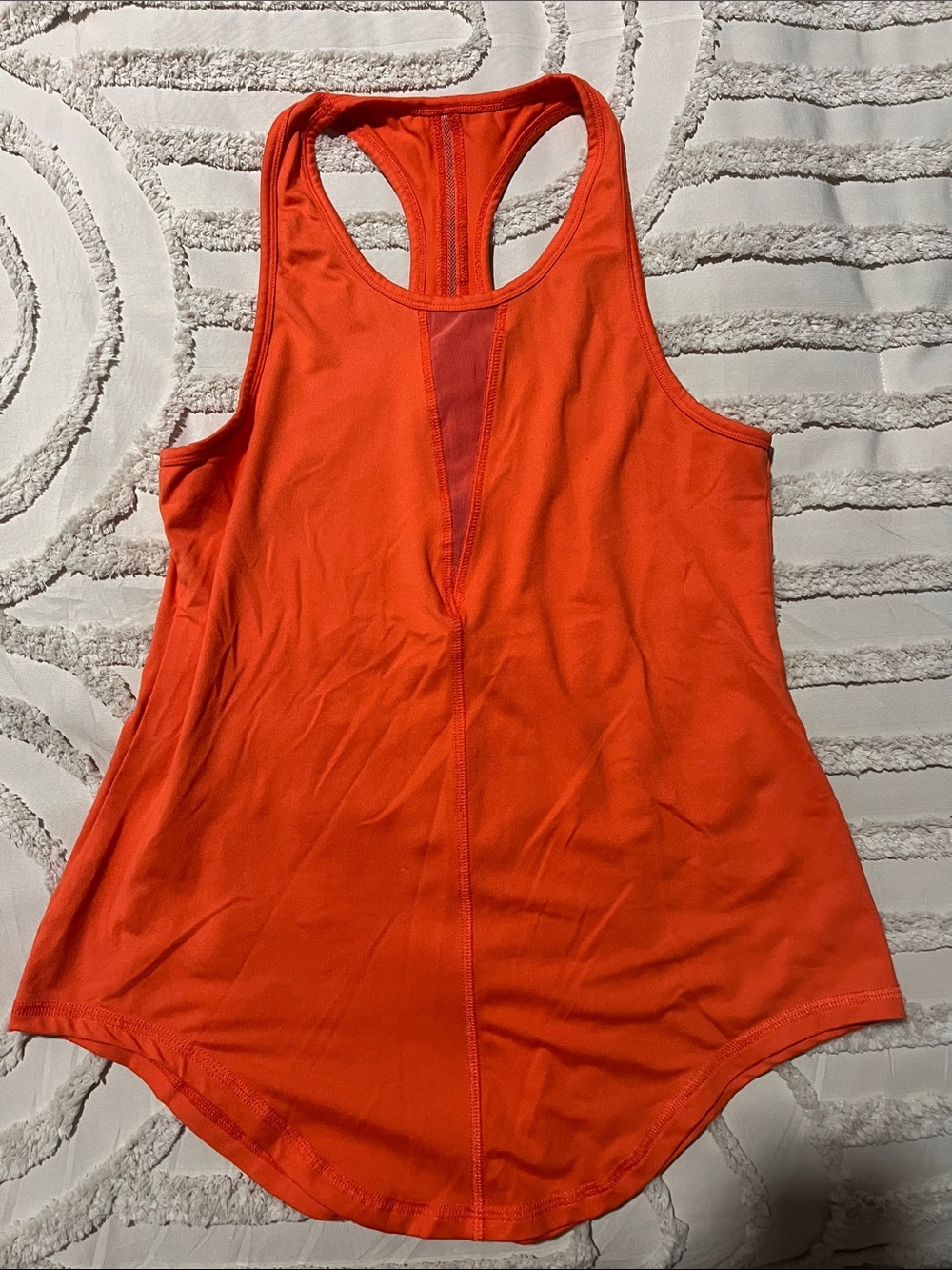 Women's Bright Orange Racerback Workout Tank